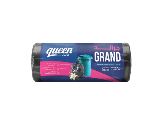 Queen Black Garbage Bags Roll - 1 Kilo
