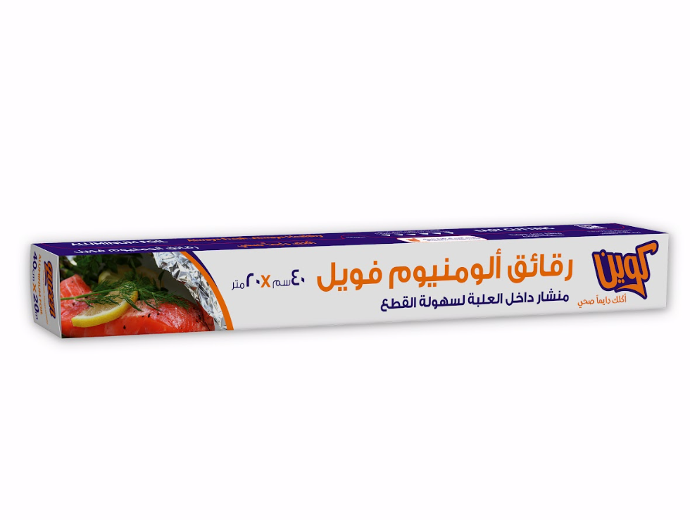 Queen Aluminum Foil Roll - كوين رول فويل الومنيوم