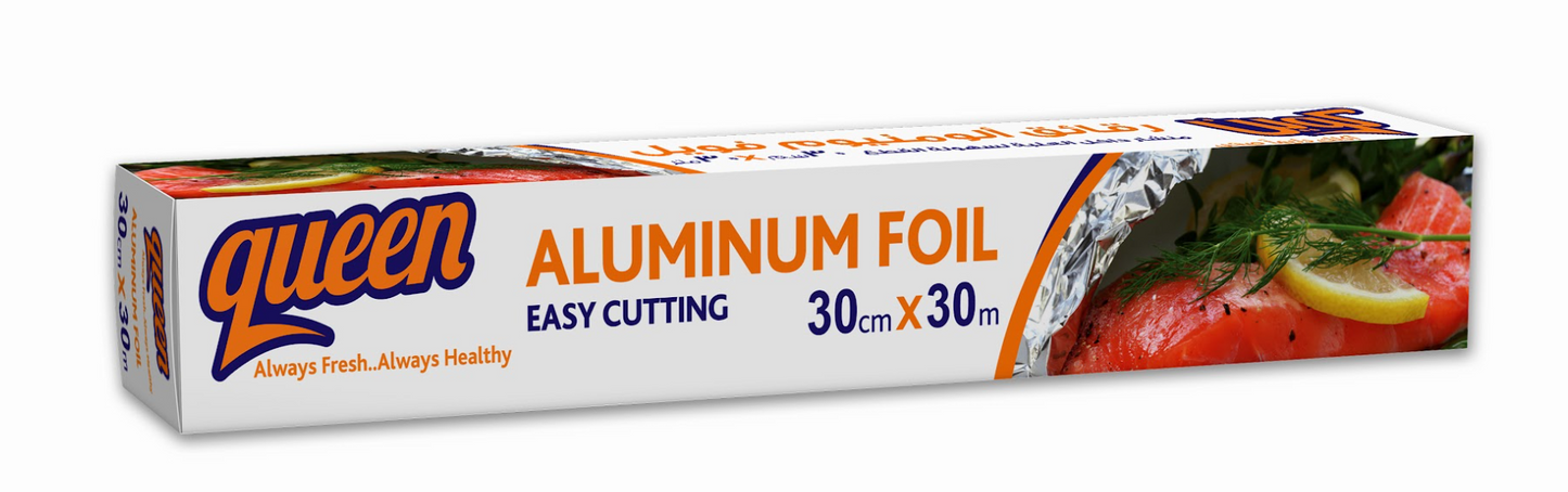 Queen Aluminum Foil Roll - كوين رول فويل الومنيوم