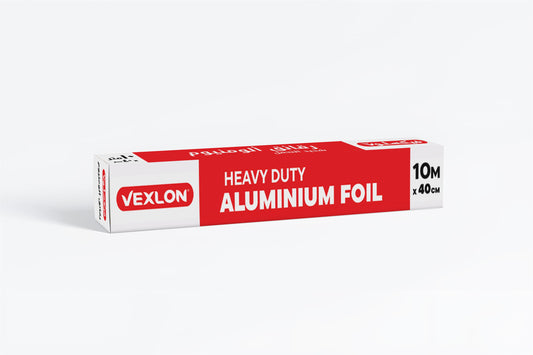 Vexlon Aluminum Foil Roll - 40x10m Heavy Duty