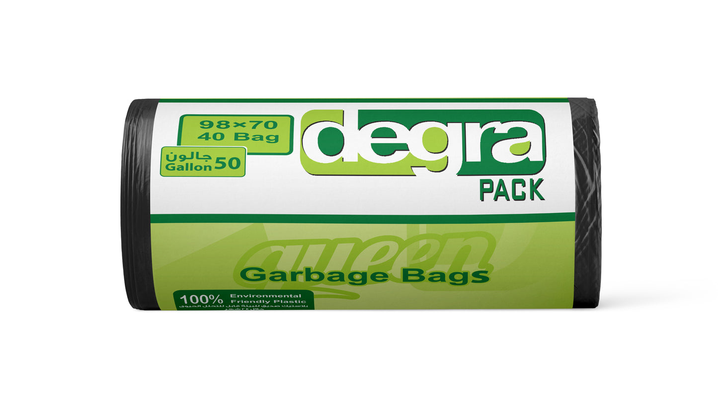 Degra Garbage bags roll eco-friendly -كوين ديجرا رول اكياس قمامة صديقة للبيئة