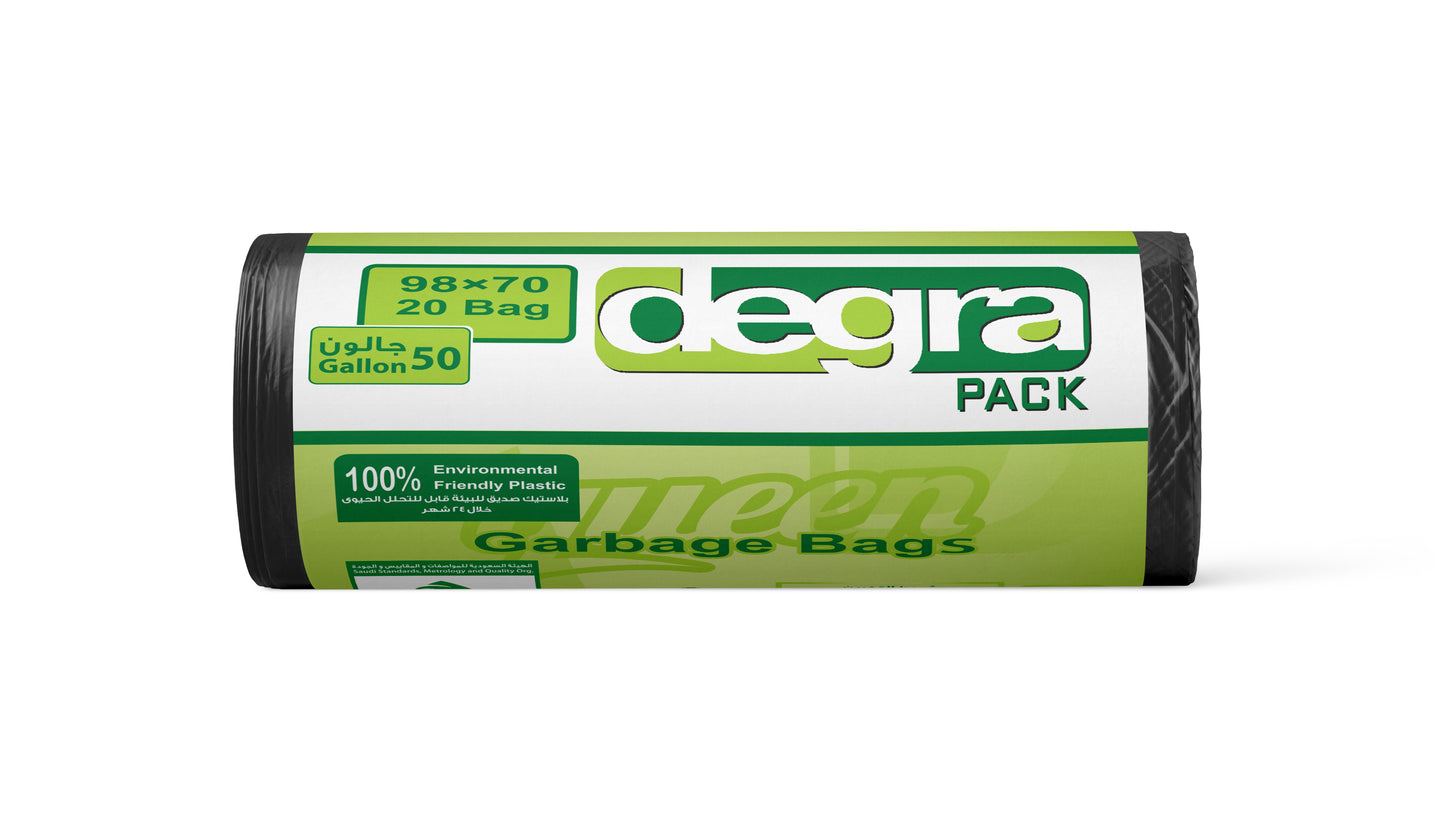 Degra Garbage bags roll eco-friendly -كوين ديجرا رول اكياس قمامة صديقة للبيئة