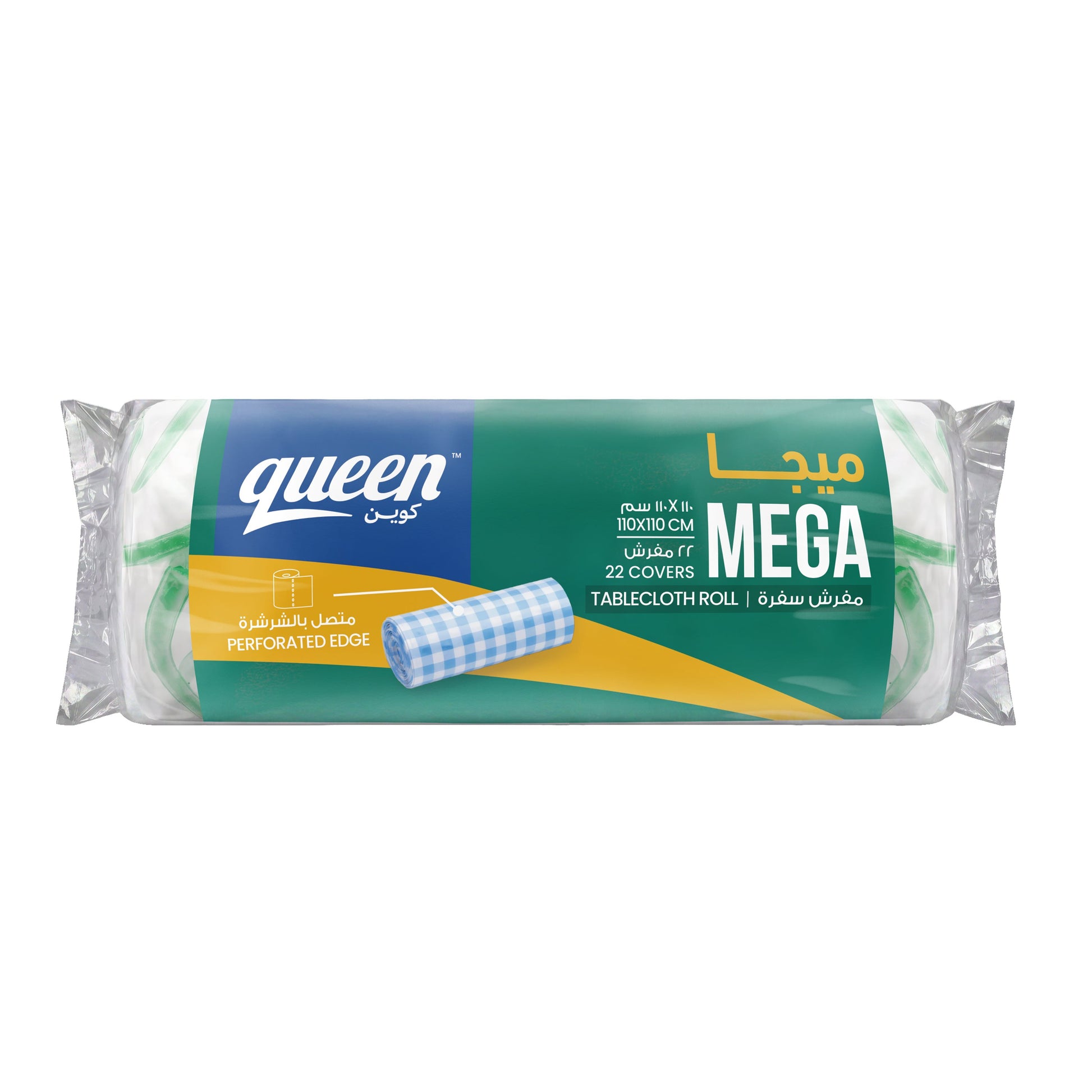 Queen Mega Table Cover Roll - 22 Pieces